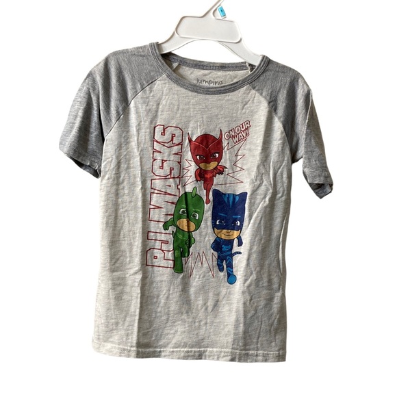 Boys Jumping Beans PJ Masks Tee Shirt - Size 8 - Picture 1 of 2